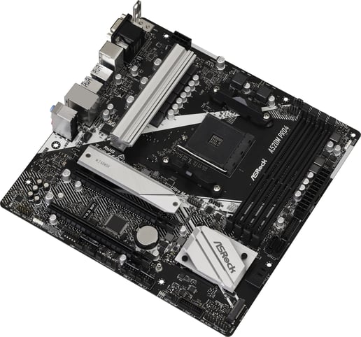 ASRock A520M Pro4 mATX Motherboard for AMD AM4 CPUs