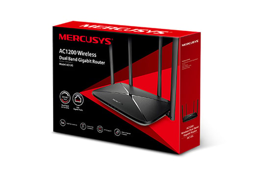Mercusys AC12G AC1200 Wireless Dual Band Gigabit Router