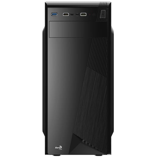 Aero Cool CS1101 Mid Tower Case - Black 