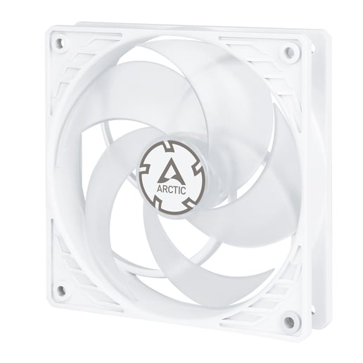 Arctic P12 PWM PST 120mm PWM Fan with Cable Splitter in White