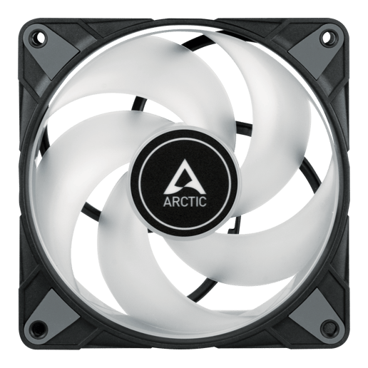 Arctic P12 PWM PST A-RGB Semi-Passive 120mm Chassis Fan in Black