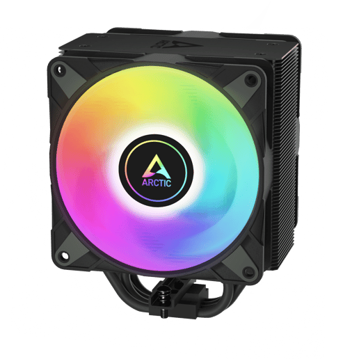 Arctic Freezer 36 A-RGB Black Multi Compatible Tower CPU Cooler with A-RGB