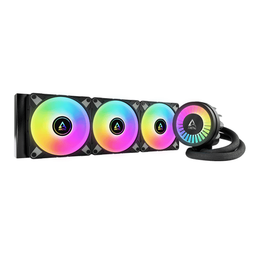 Arctic Liquid Freezer III 360 A-RGB Multi Compatible All-in-One 360mm CPU Water Cooler in Black