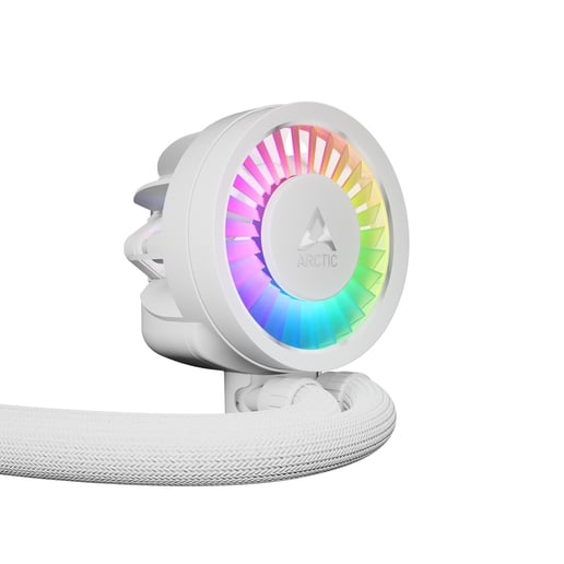 Arctic Liquid Freezer III Pro 360 A-RGB (White) Multi Compatible All-in-One CPU Water Cooler with A-RGB