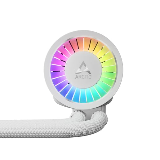Arctic Liquid Freezer III Pro 360 A-RGB (White) Multi Compatible All-in-One CPU Water Cooler with A-RGB