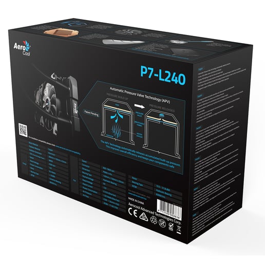 AeroCool Project 7 L240 (240mm) RGB All-in-One Water Cooling Kit