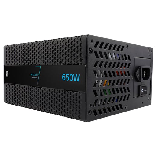 Aero Cool Project 7 P650 650W Modular Power Supply 80 Plus Platinum