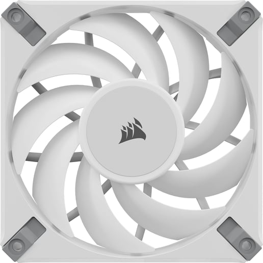 Corsair iCUE AF120 RGB ELITE WHITE 120mm PWM Fan in White