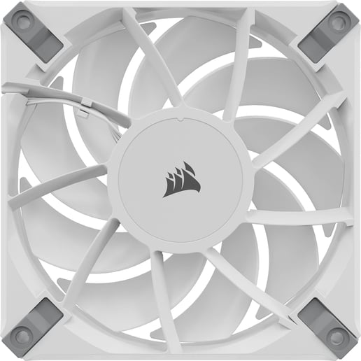 Corsair iCUE AF120 RGB ELITE WHITE 120mm PWM Fan in White