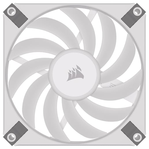 CORSAIR AF120 RGB SLIM 120mm RGB Fan - White