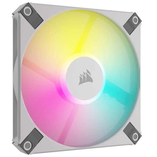 CORSAIR AF120 RGB SLIM 120mm RGB Fan - White