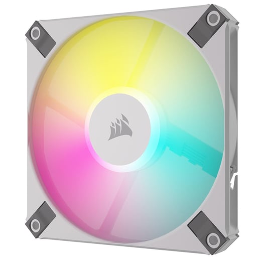 CORSAIR AF120 RGB SLIM 120mm RGB Fan - White