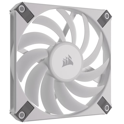 CORSAIR AF120 RGB SLIM 120mm RGB Fan - White