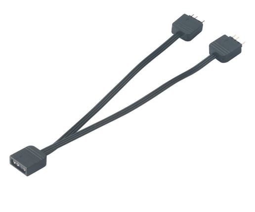 Akasa 1-to-2 Addressable ARGB LED Splitter Cable