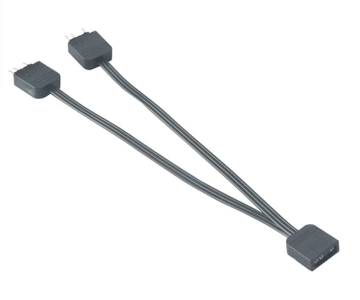Akasa 1-to-2 Addressable ARGB LED Splitter Cable