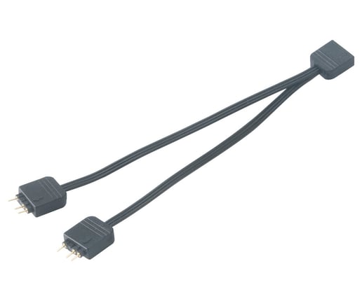 Akasa 1-to-2 Addressable ARGB LED Splitter Cable