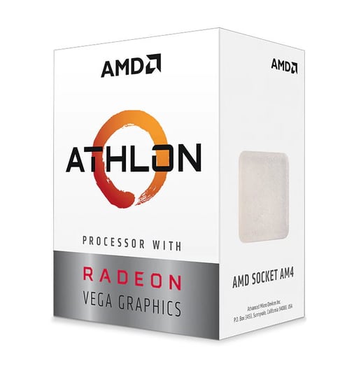 AMD Athlon 3000G 3.5GHz Dual Core AM4 CPU 