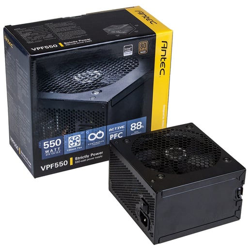 Antec VPF550 550W Power Supply 80 Plus Bronze
