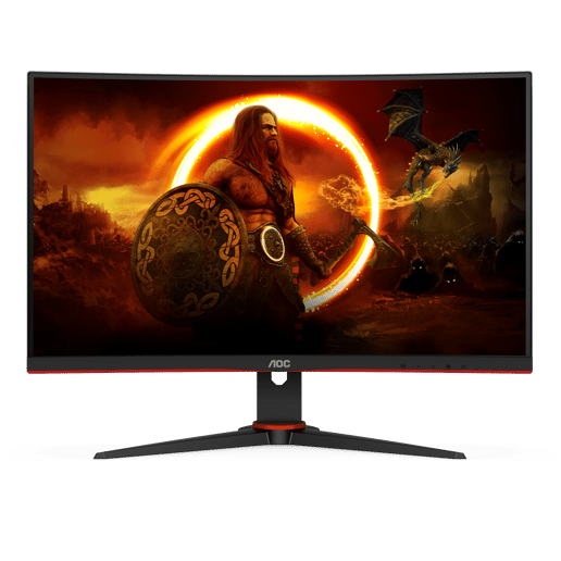 AOC C24G2AE/BK 23.6" Full HD Curved Gaming Monitor - VA, 165Hz, 1ms, Speakers