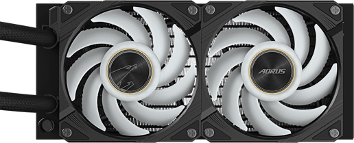 Gigabyte AORUS WATERFORCE X II 240 All-in-One 240mm Liquid CPU Cooler in Black