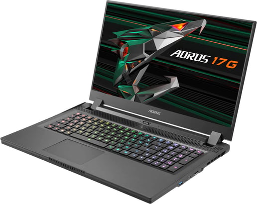 Gigabyte AORUS 17G YD 17.3" Gaming Laptop - Core i7 2.3GHz, 32GB