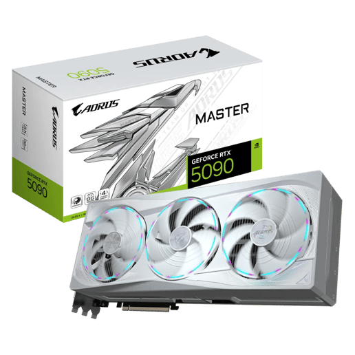 Gigabyte GeForce RTX 5090 AORUS MASTER ICE 32GB GDDR7 Graphics Card