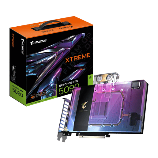 Gigabyte GeForce RTX 5090 Xtreme Waterforce WB 32GB GDDR7 Graphics Card