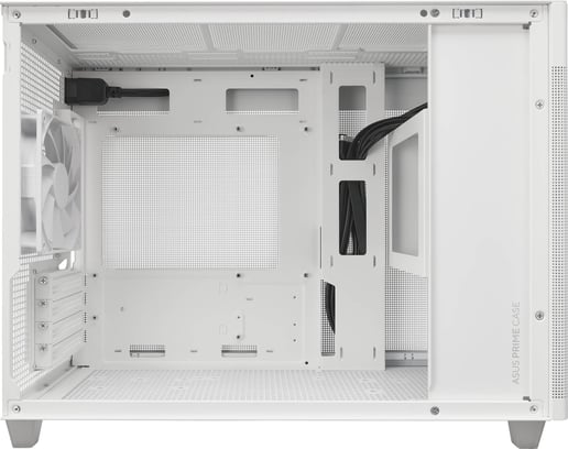 ASUS Prime AP201 Mid Tower Case - White 