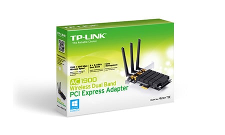 TP-Link Archer T9E 1900Mbps PCI Express WiFi Adapter 
