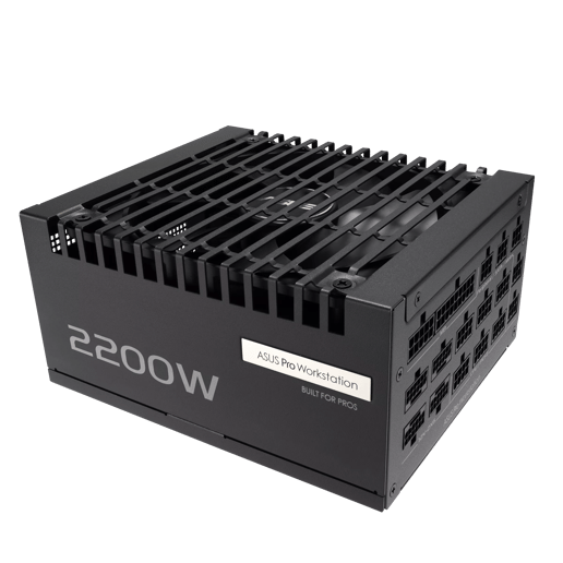 2200W ASUS Pro WS 2200W Platinum Modular 80 Plus Platinum PSU