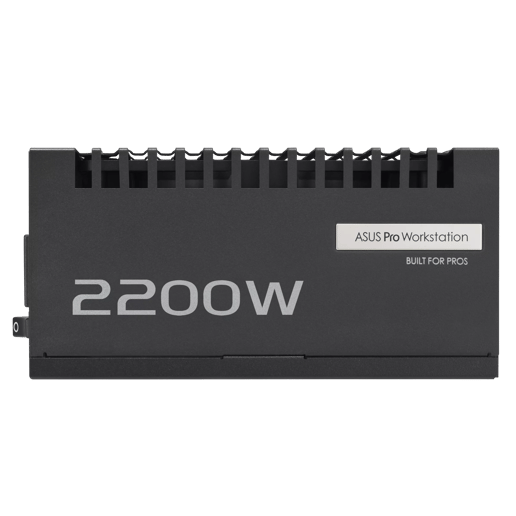 2200W ASUS Pro WS 2200W Platinum Modular 80 Plus Platinum PSU