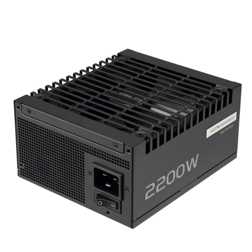 2200W ASUS Pro WS 2200W Platinum Modular 80 Plus Platinum PSU