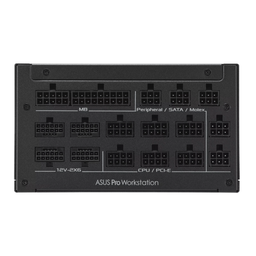 2200W ASUS Pro WS 2200W Platinum Modular 80 Plus Platinum PSU
