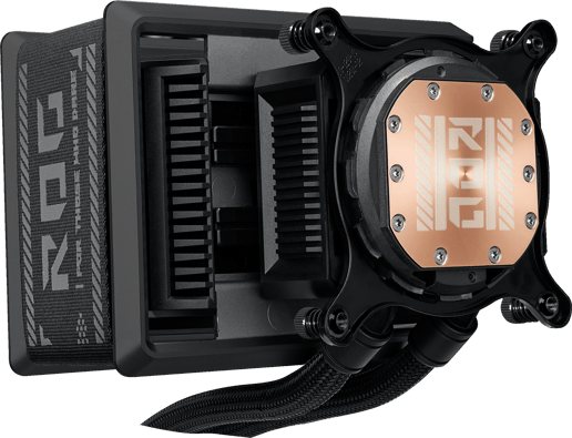 ASUS ROG Ryuo IV SLC 360 ARGB 360mm Liquid CPU Cooler in Black