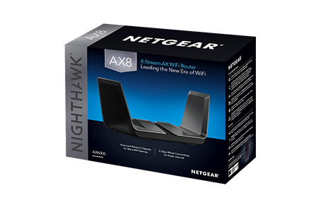 Netgear Nighthawk AX8 5-port Wi-Fi 6 Cable Router