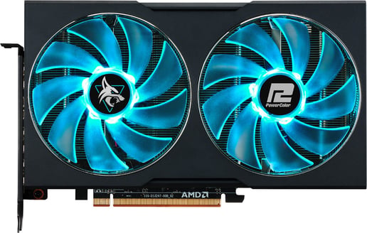 PowerColor Radeon RX 6600 XT HellHound OC 8GB Graphics Card
