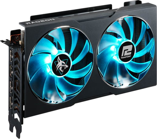 PowerColor Radeon RX 6600 XT HellHound OC 8GB Graphics Card