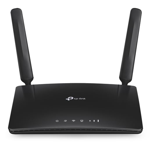 TP-Link Archer MR200 V4 AC750 433Mbps (5GHz) 300Mbps (2.4GHz) Dual-Band Wireless 4G LTE Router (Black) V1.0