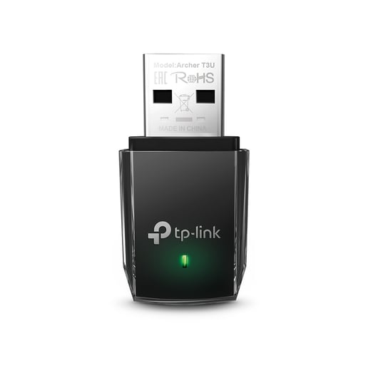 TP-Link Archer T3U 867Mbps Wi-Fi 5 USB Adapter 
