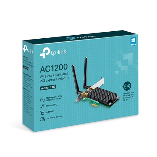 TP-Link Archer T4E 1200Mbps Wi-Fi 5 Adapter 