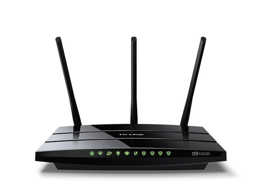 TP-Link Archer VR400 AC1200 867Mbps (5GHz) 300Mbps (2.4GHz) Dual-Band Wireless VDSL/ADSL Modem Router Black (V1.0)