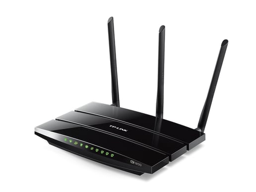 TP-Link Archer VR400 AC1200 867Mbps (5GHz) 300Mbps (2.4GHz) Dual-Band Wireless VDSL/ADSL Modem Router Black (V1.0)
