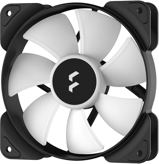 Fractal Design Aspect 12 RGB 120mm Triple Pack of PWM Chassis Fans in Black