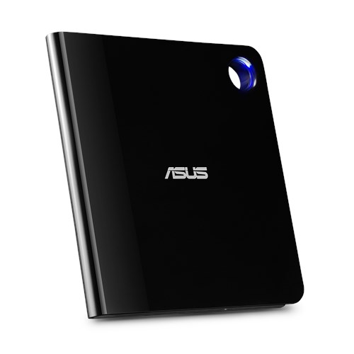 Asus SBW-06D5H-U Ultra-slim External Blu-Ray Writer 6x USB 3.1 A/C M-DISC Support Cyberlink Power2Go 8
