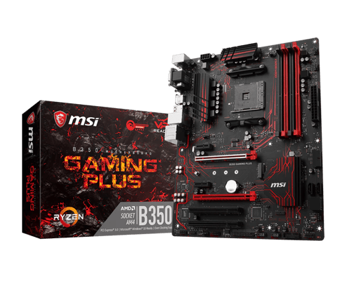 MSI B350 GAMING PLUS ATX Motherboard for AMD AM4 CPUs