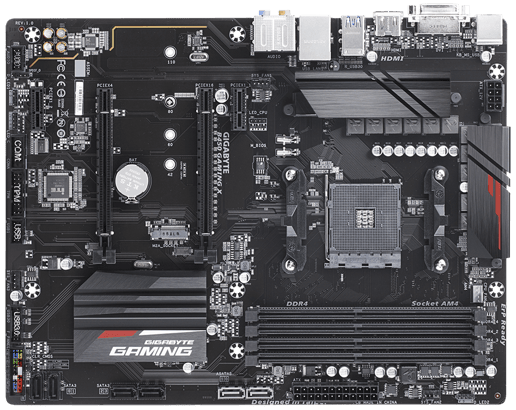 Gigabyte B450 Gaming X ATX Motherboard for AMD AM4 CPUs