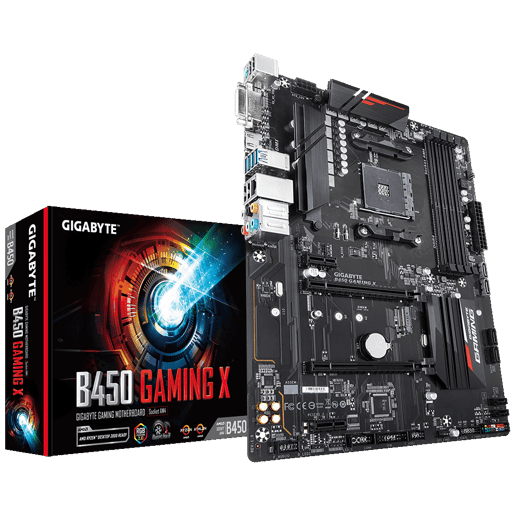 Gigabyte B450 Gaming X ATX Motherboard for AMD AM4 CPUs