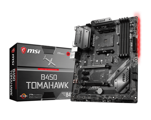 MSI B450 TOMAHAWK ATX Motherboard for AMD AM4 CPUs