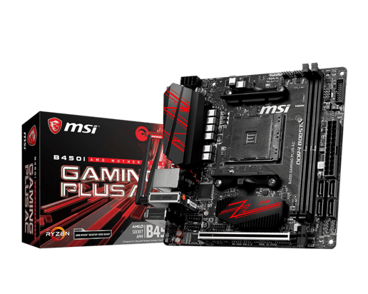MSI B450I GAMING PLUS AC ITX Motherboard for AMD AM4 CPUs