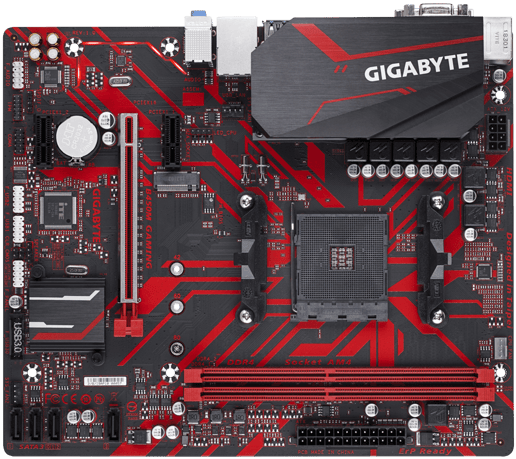 Gigabyte B450M GAMING mATX Motherboard for AMD AM4 CPUs